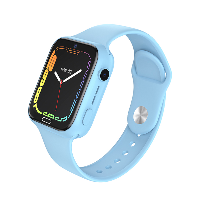 Παιδικό smartwatch 4G με οθόνη αφής 1.83", κάρτα Nano SIM, κάμερα 0.08MP και μπαταρία 650mAh σε μπλε χρώμα