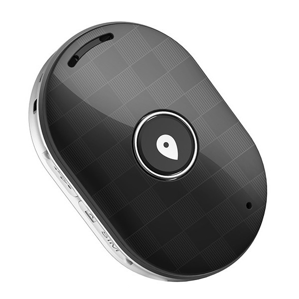 Mini GPS εντοπισμού θέσης Q60-BK 400mAh αδιάβροχο μαύρο για απομακρυσμένη παρακολούθηση